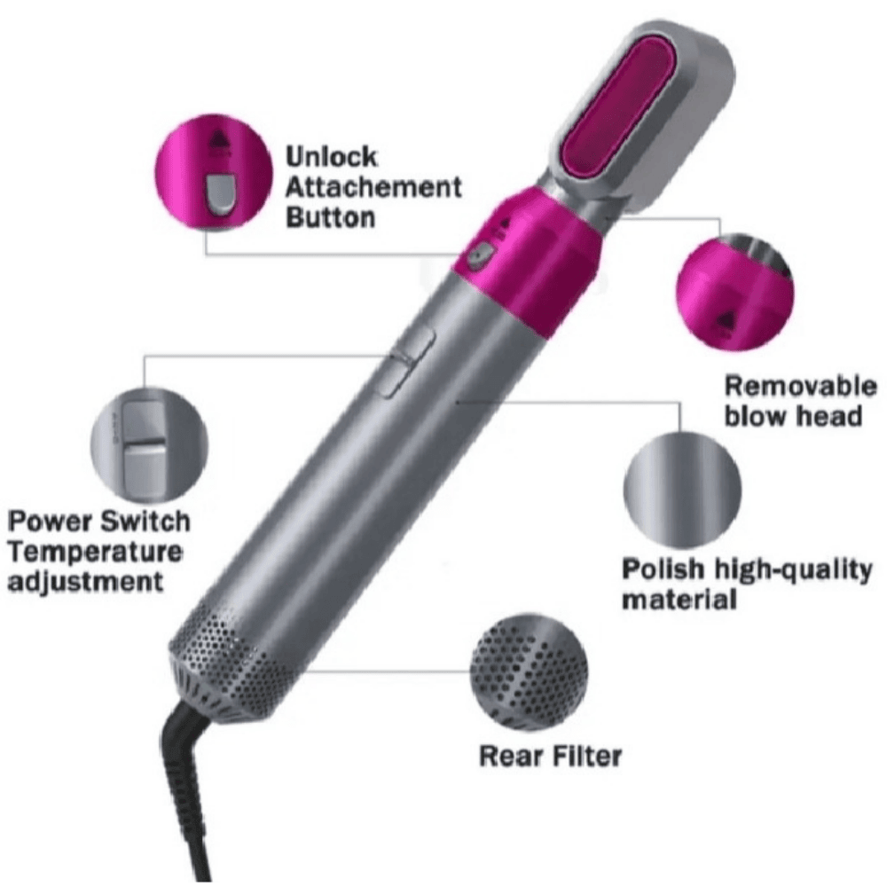 Key Features of the 5-in-1 Hair Styler