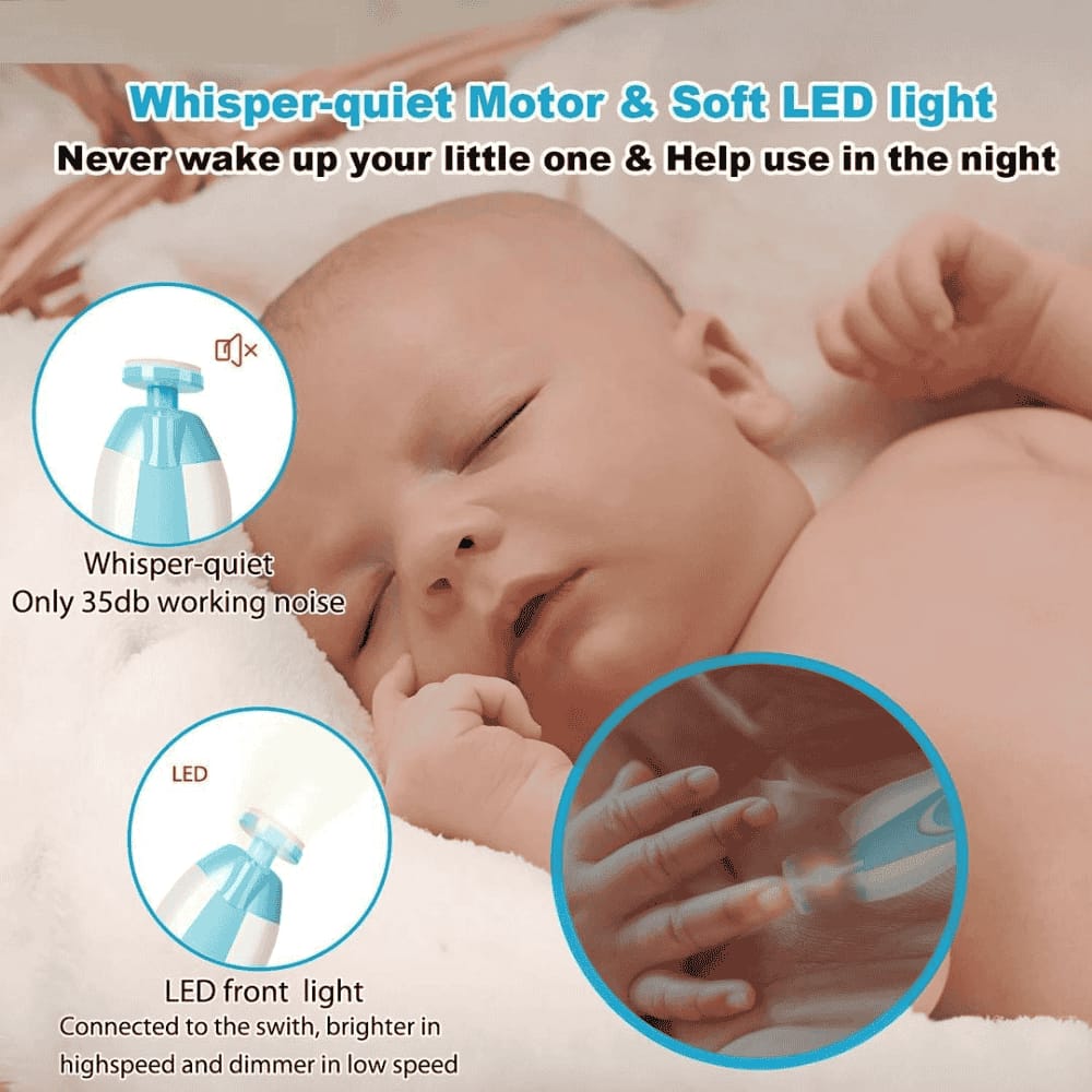 Built-in LED light for better visibility during use