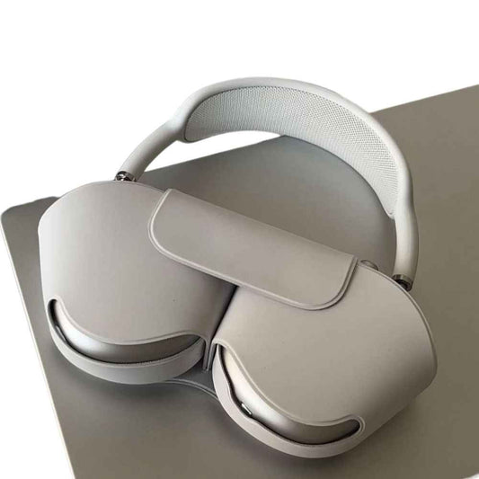 AirPods Max Platinum Headphones – Premium Sound with Carry Case & Cable