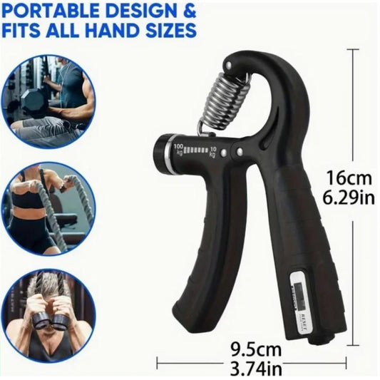 Automatic Hand Gripper for Wrist and Forearm Exercise and Strength Training