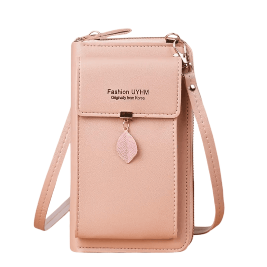 beautiful-view of Ladies Long Hand Clutch showcasing front design and finish