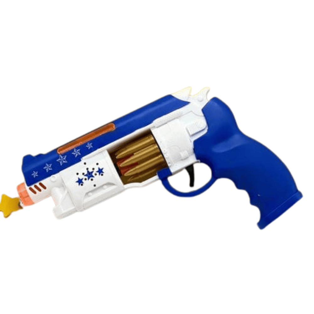 blue-superhero-music-gun