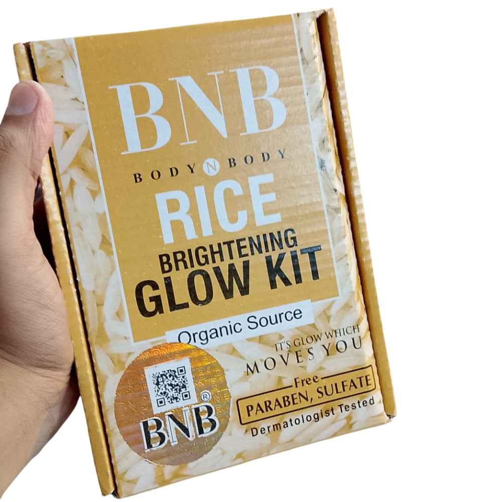 BNB Rice Extract Glow Kit – Brighten & Hydrate Skin