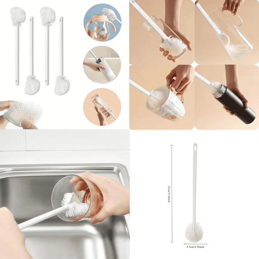 Demonstration of the bottle brush in everyday use