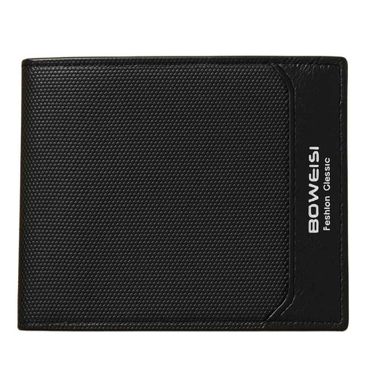 Boweisi Style Classic Leather Wallet + Cardholder – Spacious & Premium Quality
