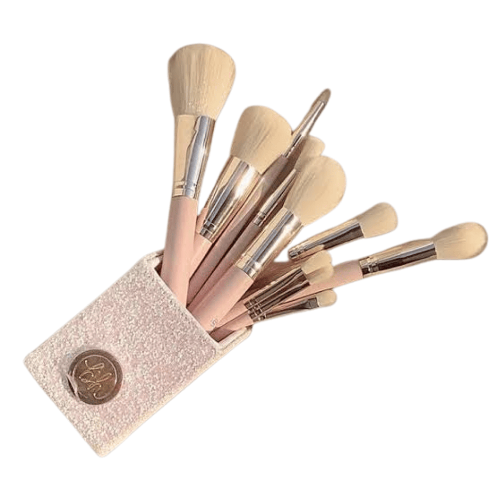 closeup-view-1 of individual brushes in the BH Brush Set