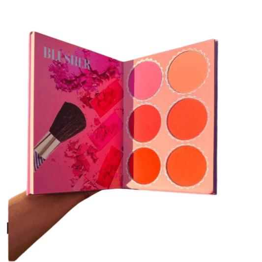 closeup-view showing texture and detail of IGOODCO eye shadow shades