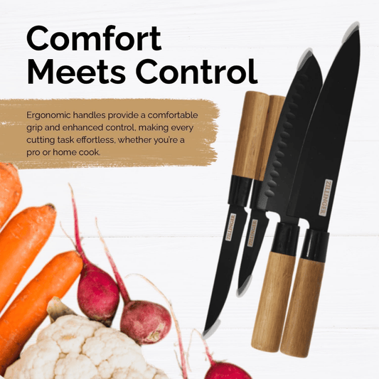 comfort-meets-control highlighting ergonomic knife handle grip