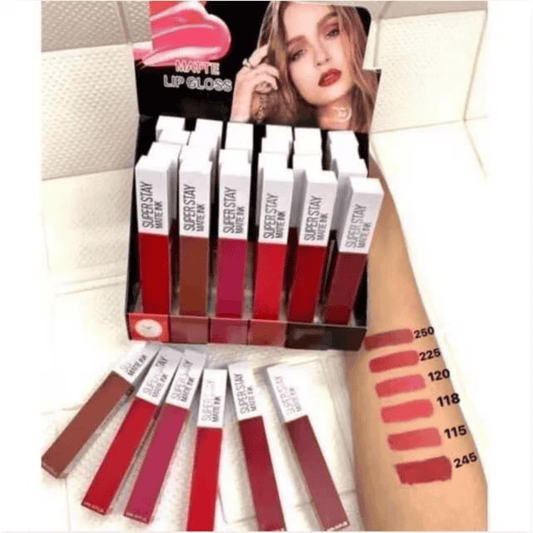 complete-set-view displaying all 12 glosses in packaging