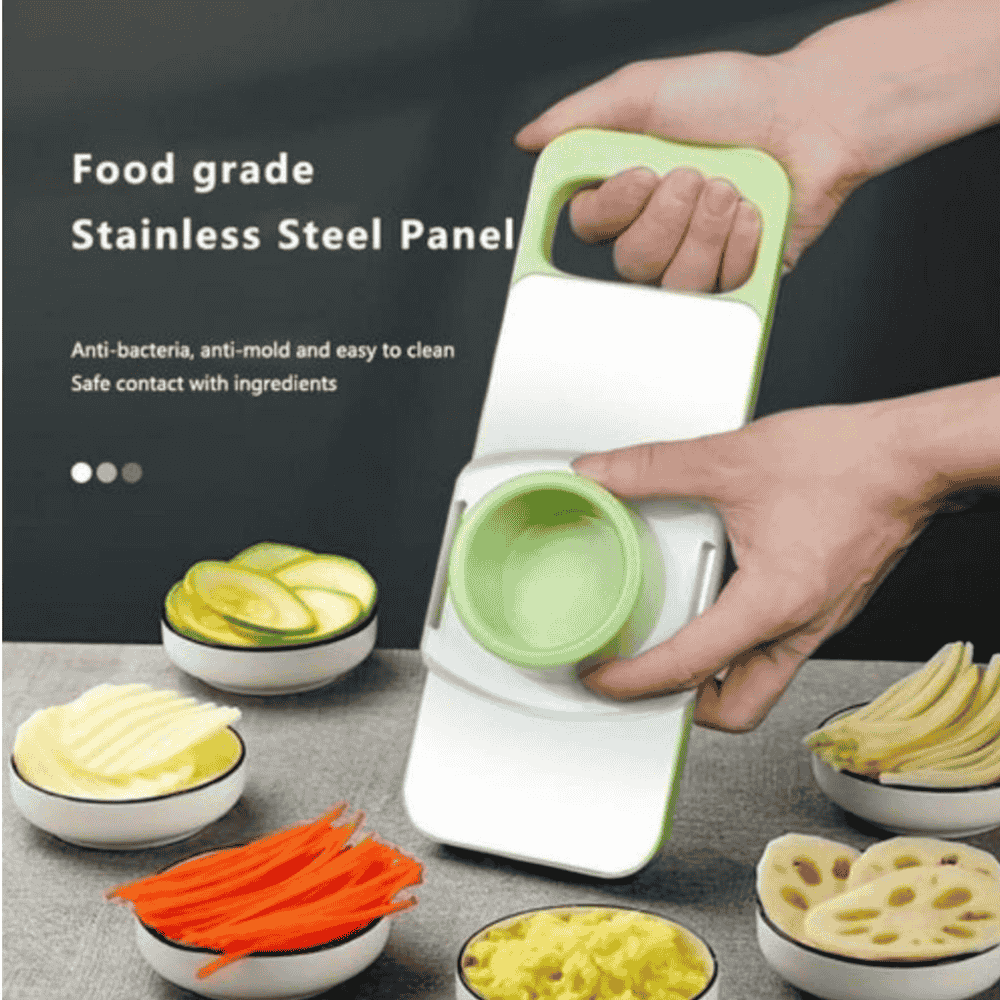 Highlight of sharp stainless steel cutting panel