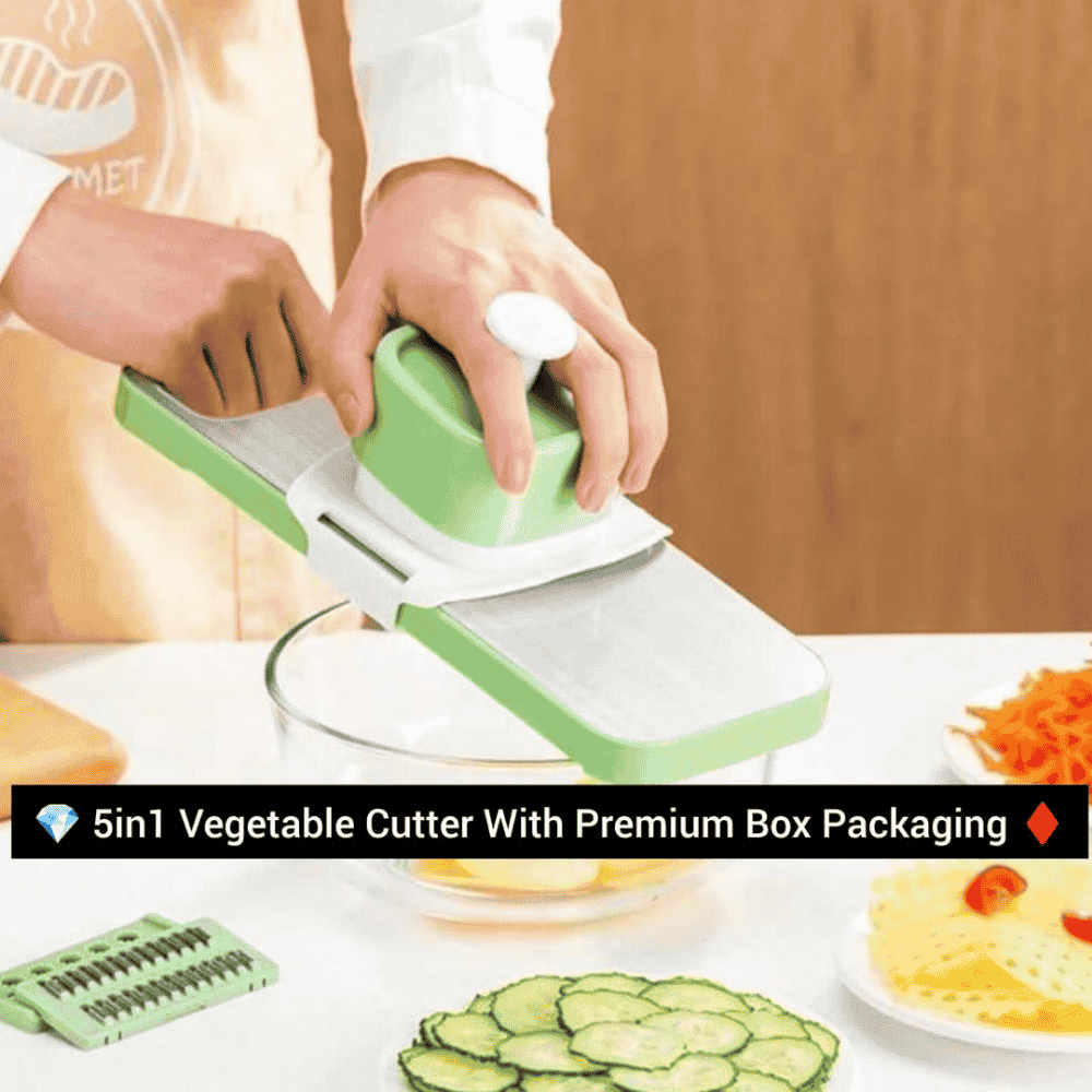 Demo of vegetable cutter chopping onions with ease