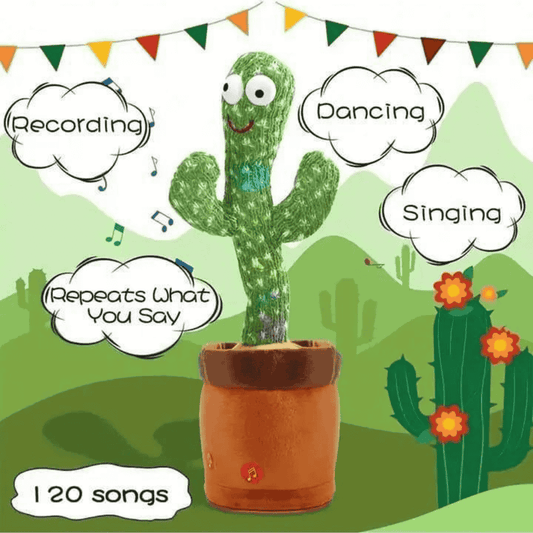 Dancing cactus showing movement in action