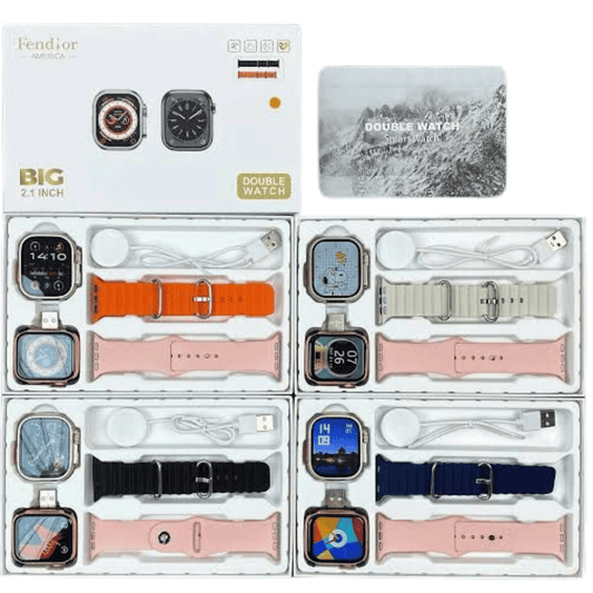 Close-up of the Fendior G9 Ultra Pro Smart Watch dial.