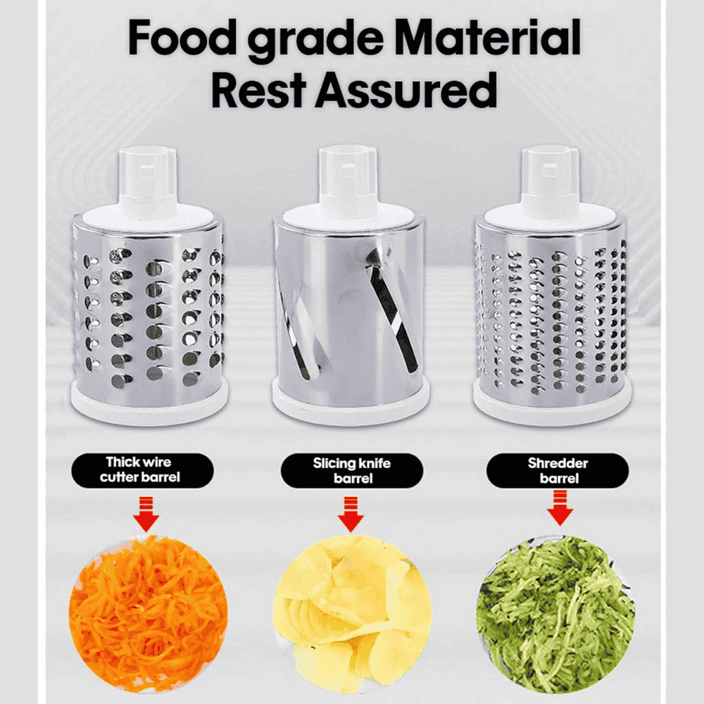 Food-grade BPA-free plastic grater