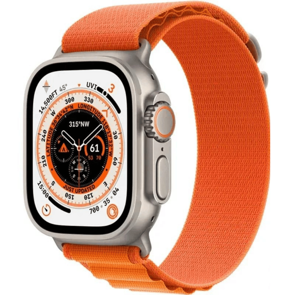 Close-up of I20 Ultra Max Watch and wireless earbuds