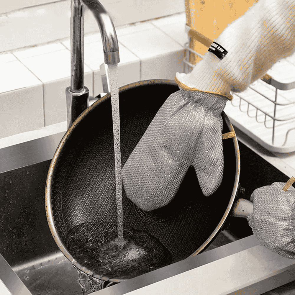 Textured bristle surface for effective scrubbing