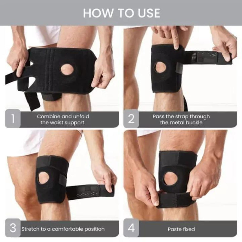 High Quality Knee Support Belt with Comfortable Adjustable Fit