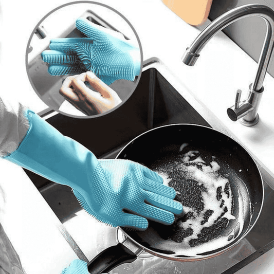 Multipurpose usage of gloves for home and car cleaning