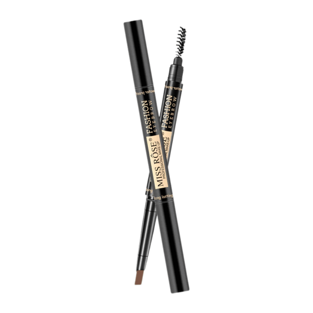 Miss Rose 2 in 1 eyebrow pencil for shaping and filling brows