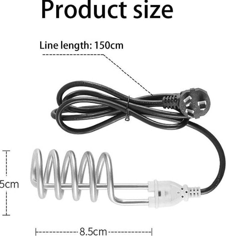 NSG F8 Electric Water Heating Rod Size and Dimensions