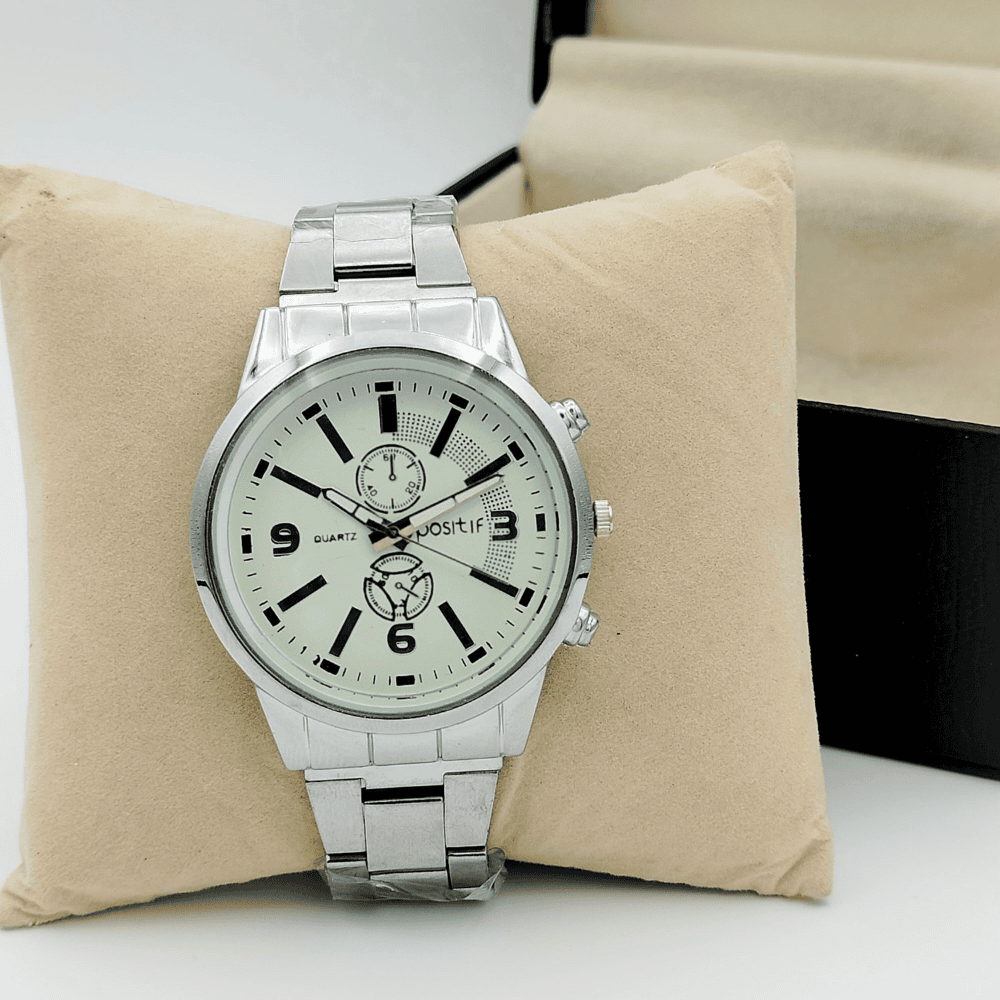 Main image displaying the Positif men's watch with a different dial