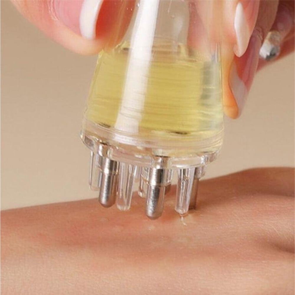 Color variations of scalp serum dispensers