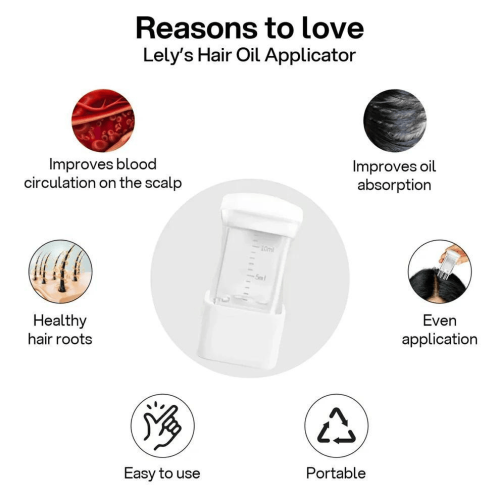 Reasons to choose this scalp oil applicator