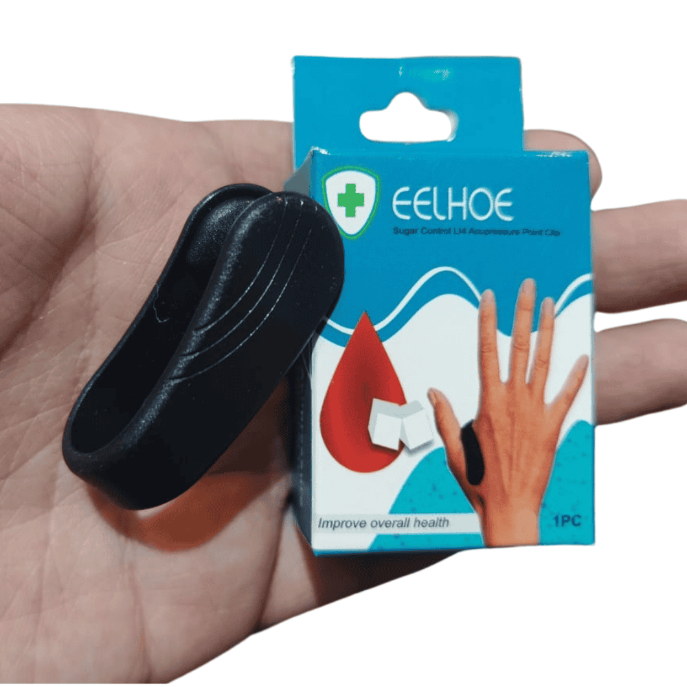 Sugar control ear clip with box packaging