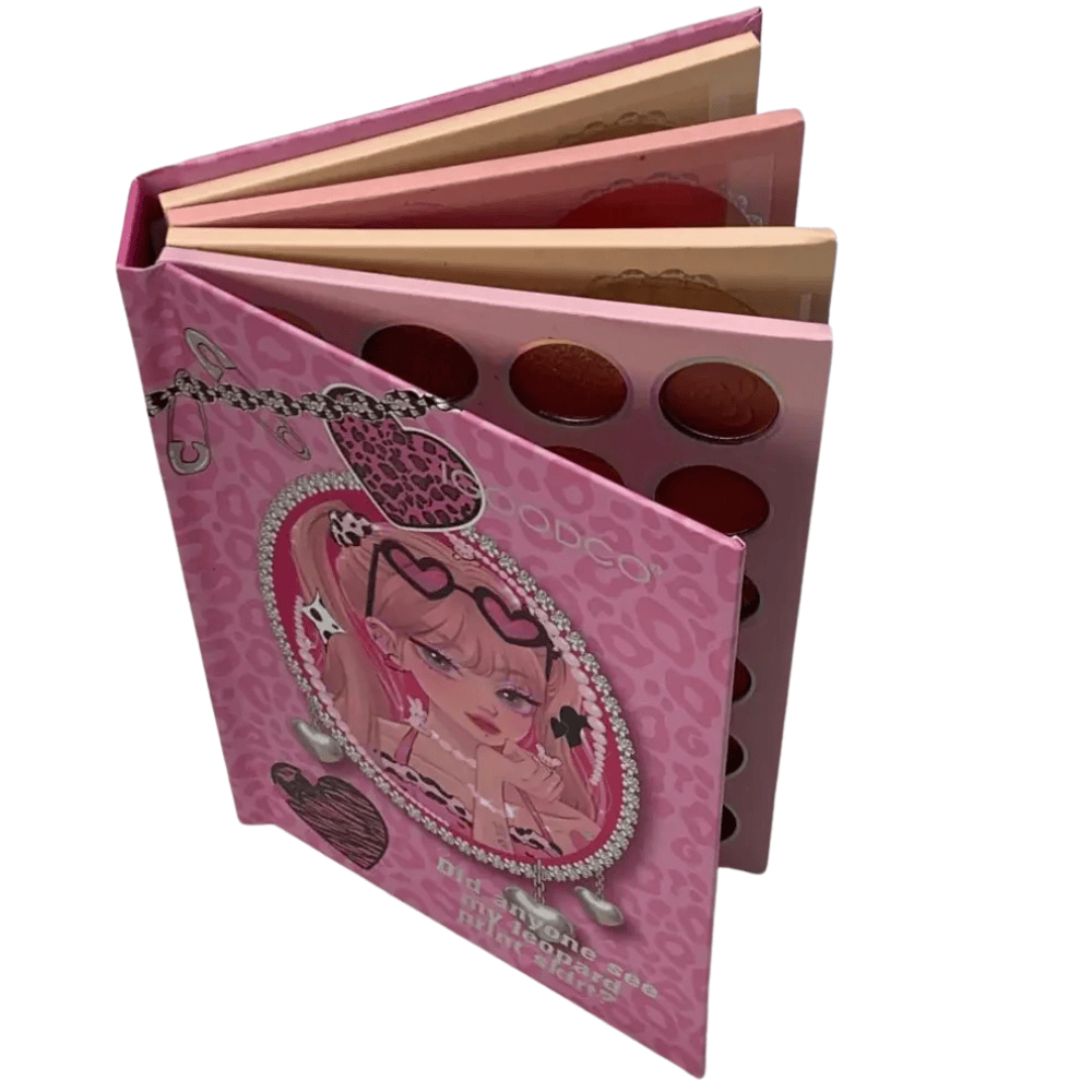 IGOODCO Eye Shadow Palette 4 in 1 Makeup Book – Multi Shade, Long-Lasting Pigments