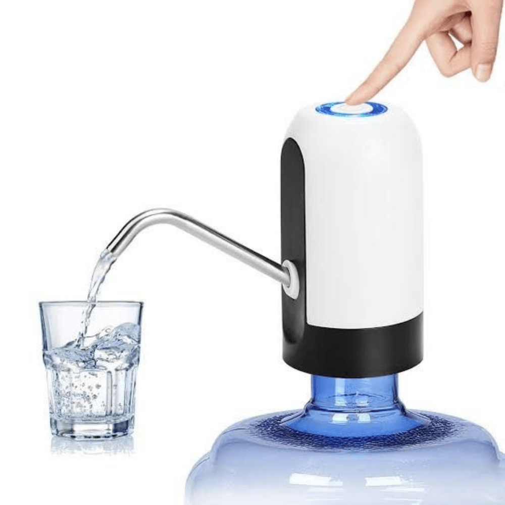 Dispenser in use in a kitchen setting