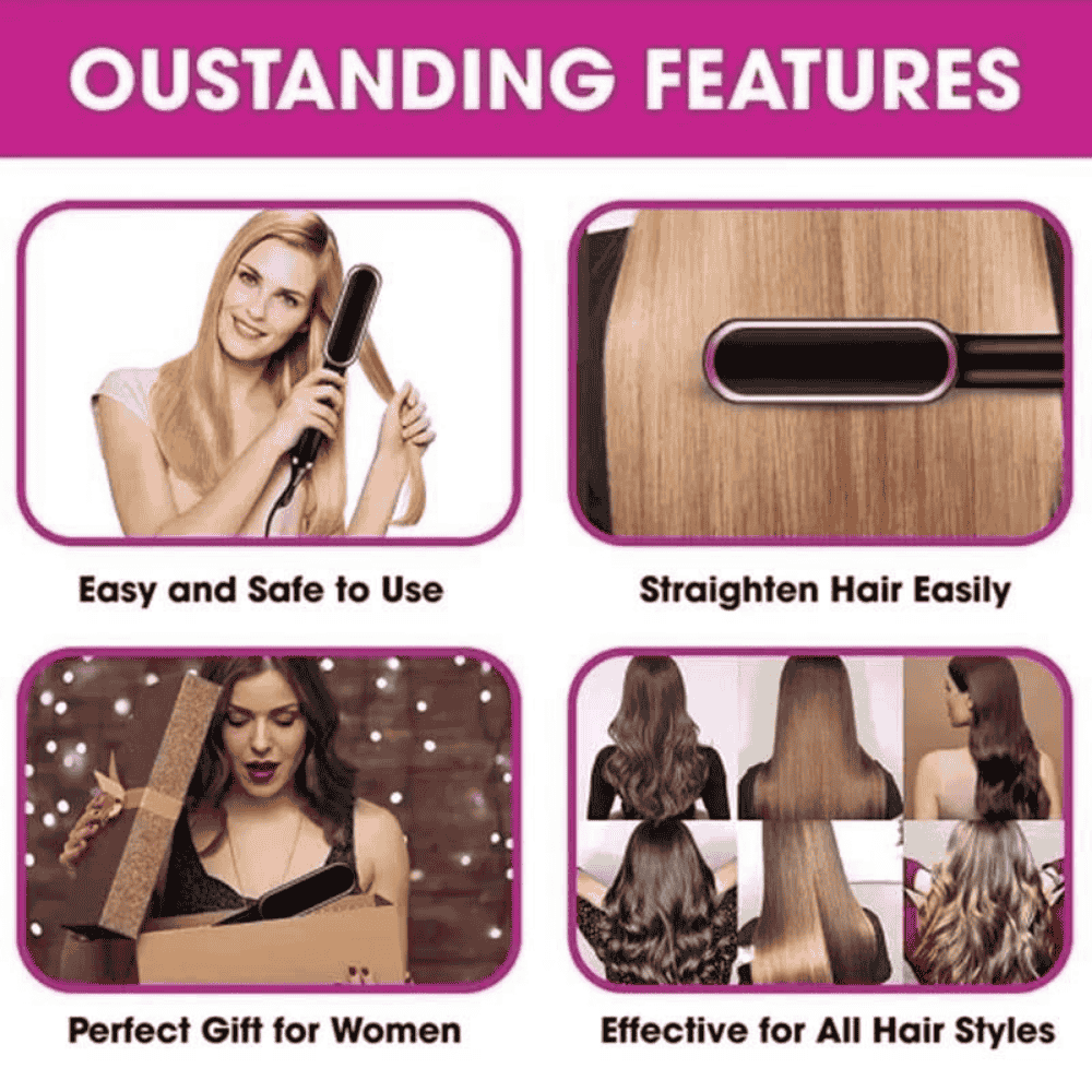 Step-by-step guide on how to use the hair styler