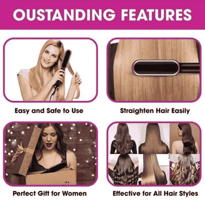Step-by-step guide on how to use the hair styler