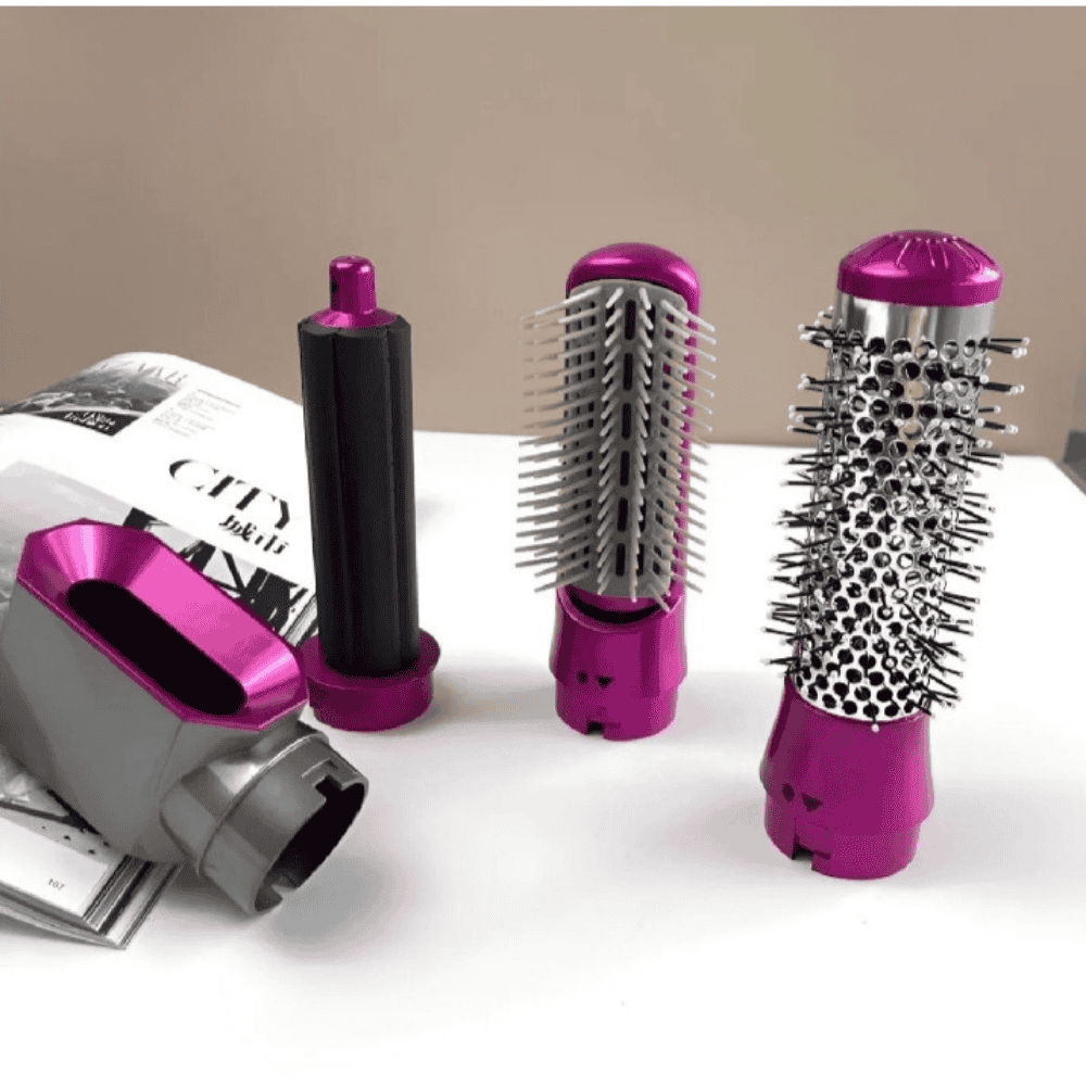 Overview of 5-in-1 Styler Attachments and Components