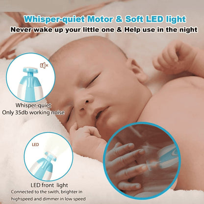 Built-in LED light for better visibility during use