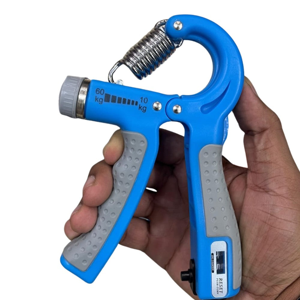 Automatic Counter Hand Gripper Adjustable Strength Trainer Front View