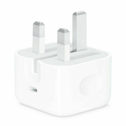 Back points view of the Apple 20W USB-C power adapter