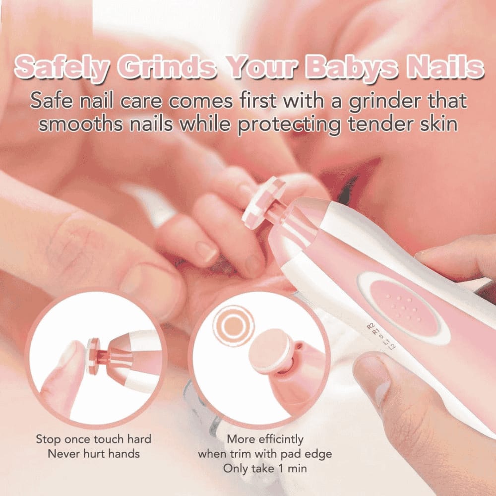 Grinder being used on baby and toddler