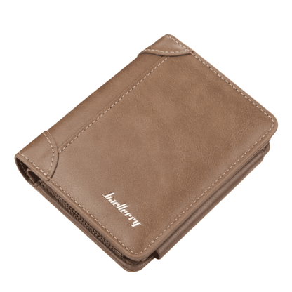 Alternate front view of Balisi camel wallet