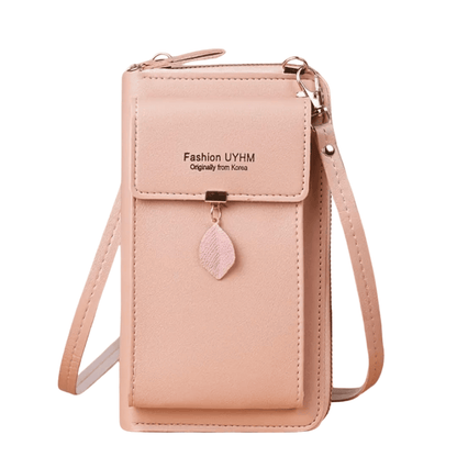 beautiful-view of Ladies Long Hand Clutch showcasing front design and finish