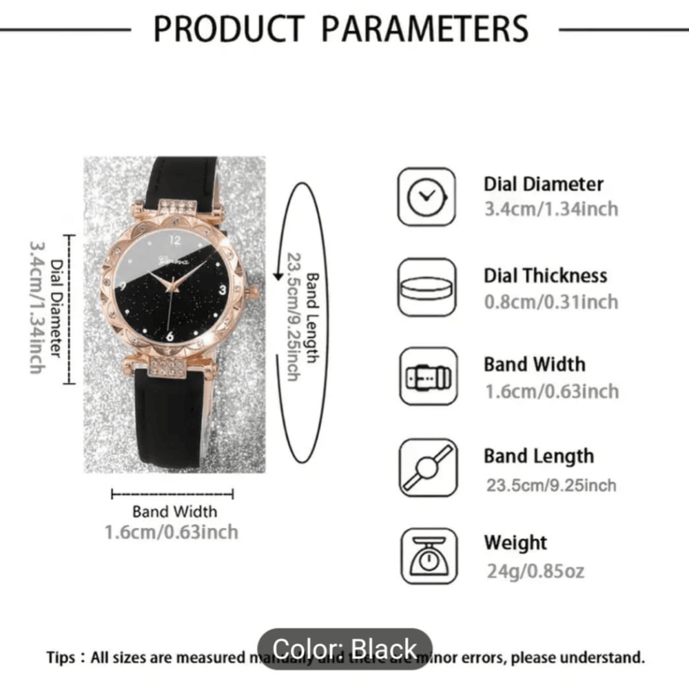 Product specifications and watch details image