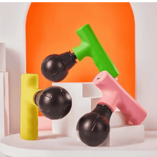 Massagers in different colors side by side