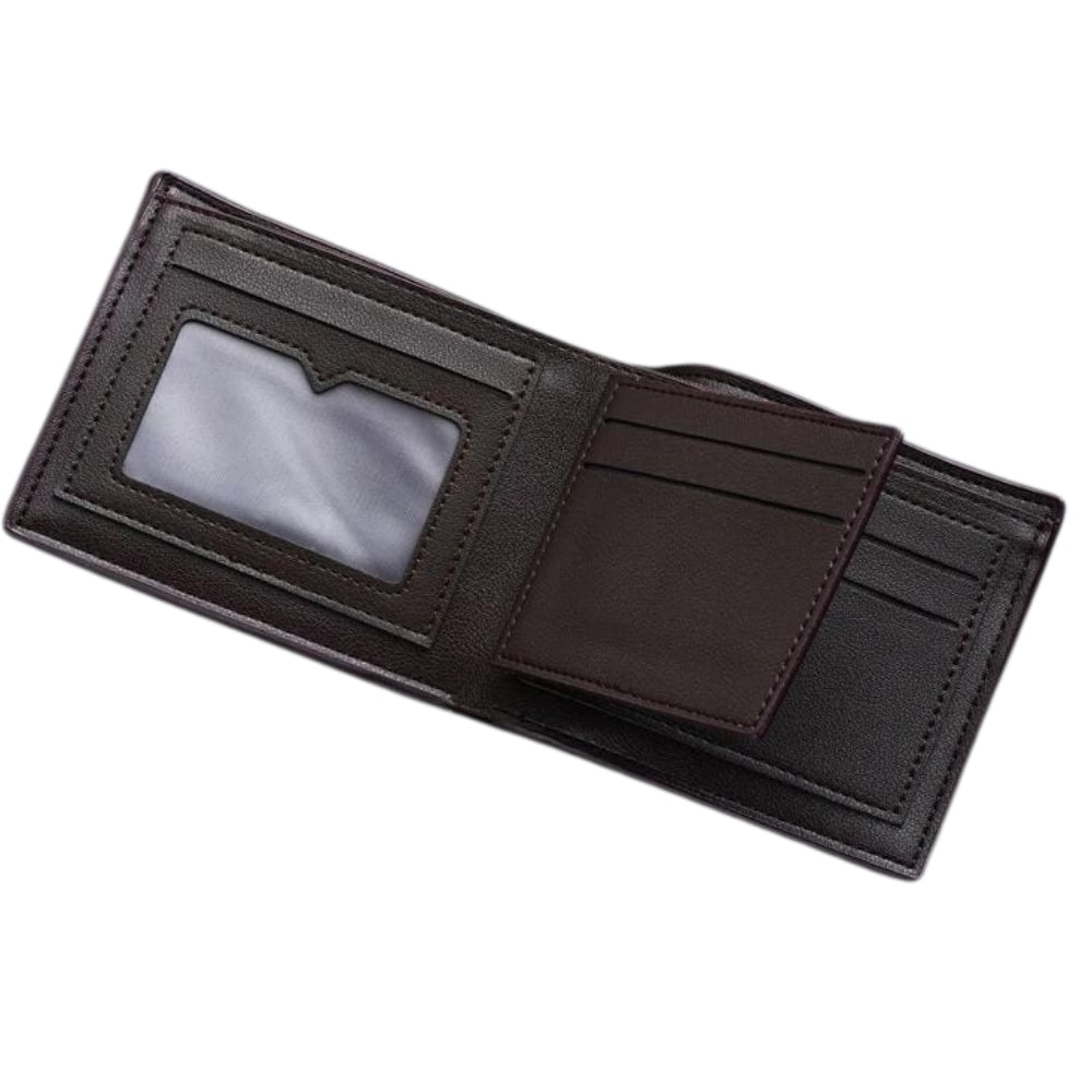 Spacious Bowesi Classic Leather Wallet Inside View – ShopFirst.pk