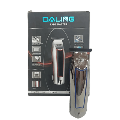 boxpack1-daling-dl1047-professional-trimmer front view with accessories