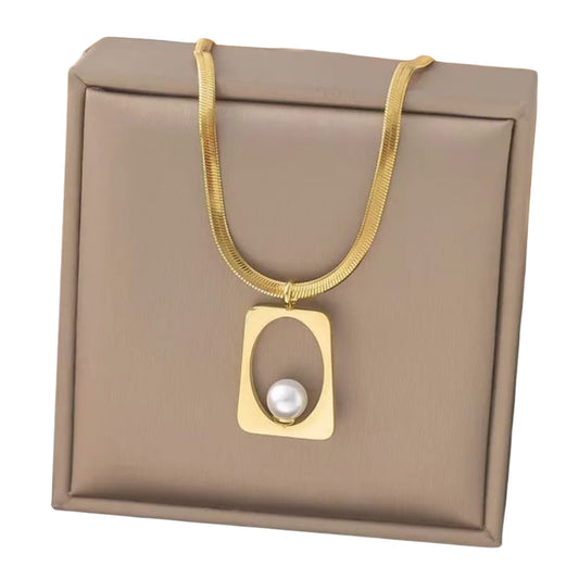 Branded Locket Set Gold Plated