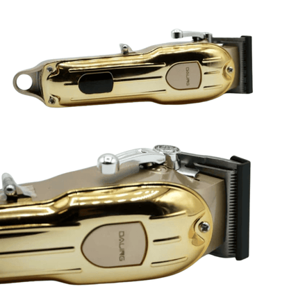 Side view of DALING hair clipper – ergonomic design