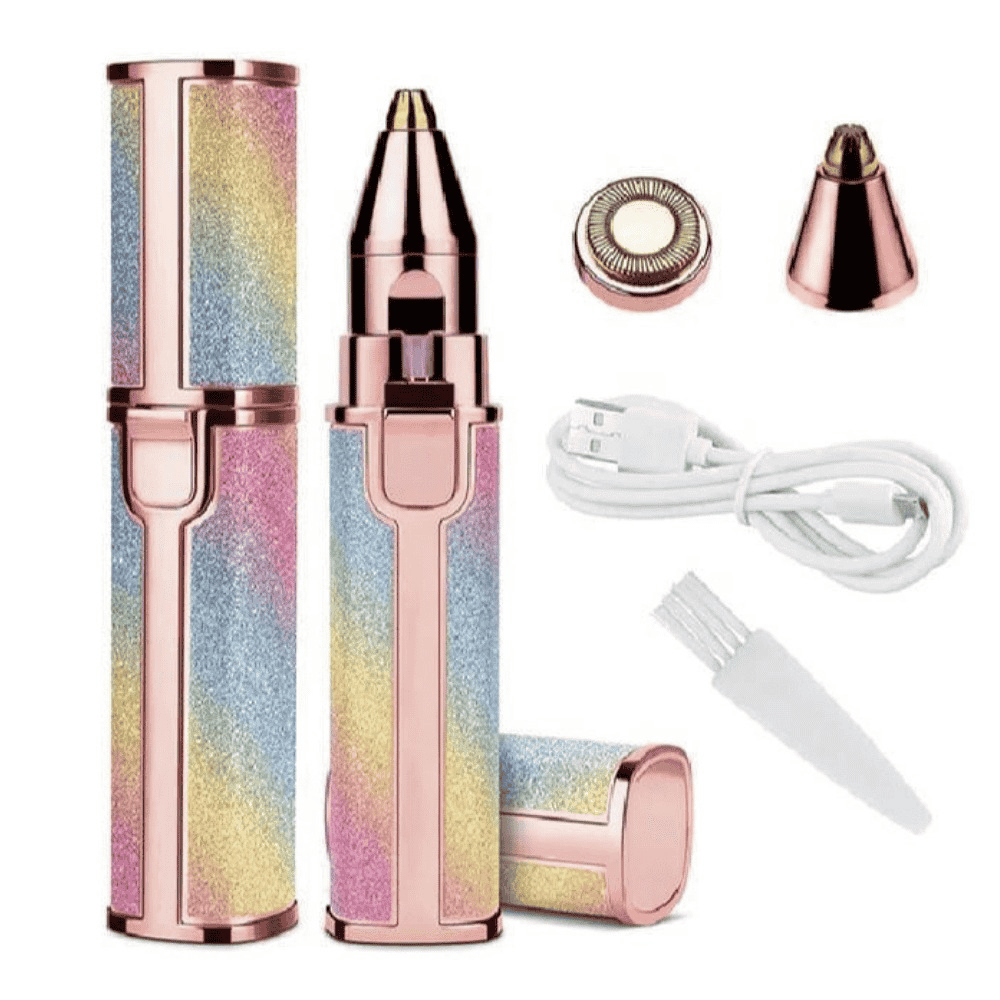 closeup-view-flawless-2in1-eyebrow-trimmer highlighting blade precision