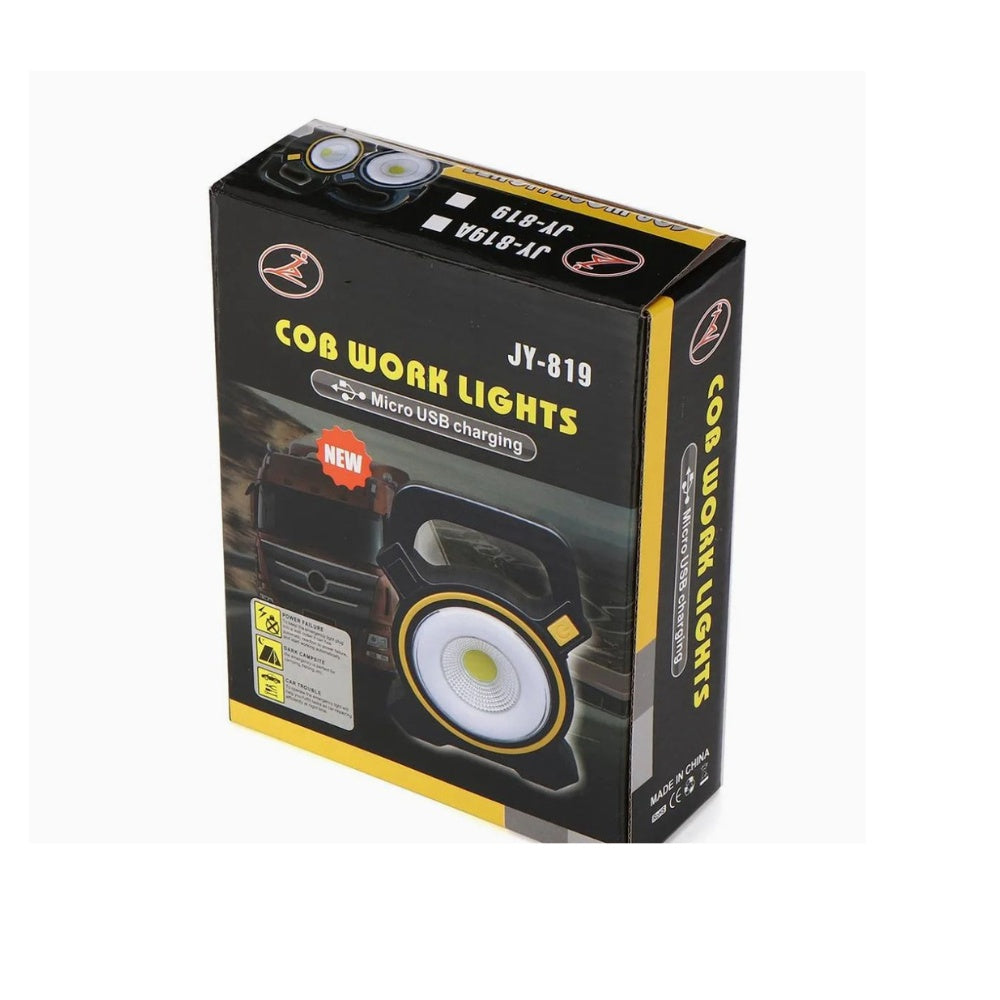 Portable Rechargeable COB Solar Emergency Light JY-819A