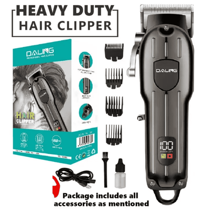 DALING DL-1538 heavy duty hair clipper with packaging