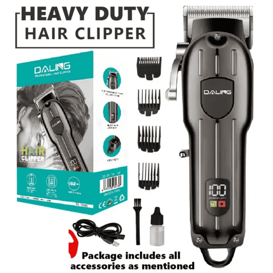DALING DL-1538 heavy duty hair clipper with packaging