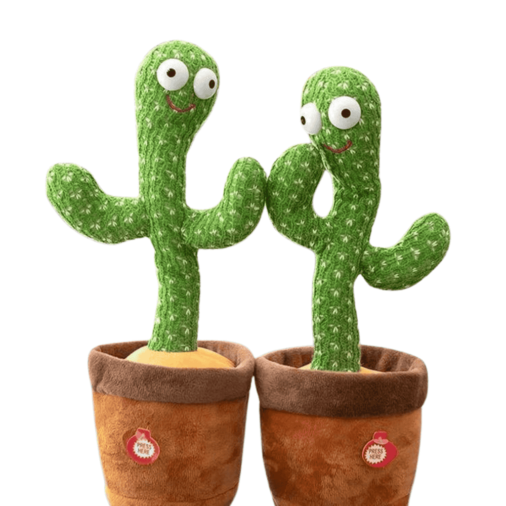 Another angle of the dancing cactus toy